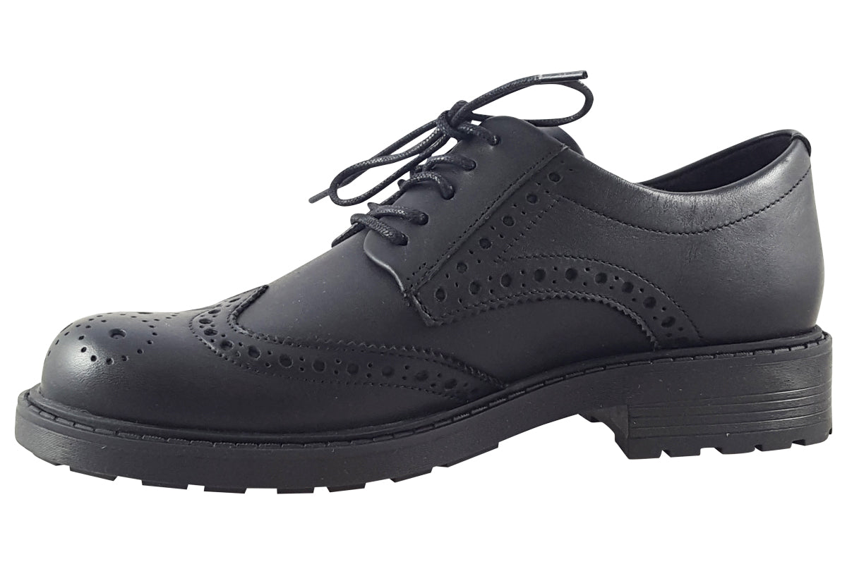 clarks orinoco2 limit black leather womens shoes left