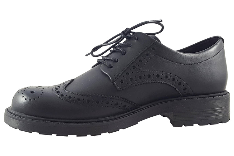 Clarks Orinoco2 Limit Black Leather Womens Shoes