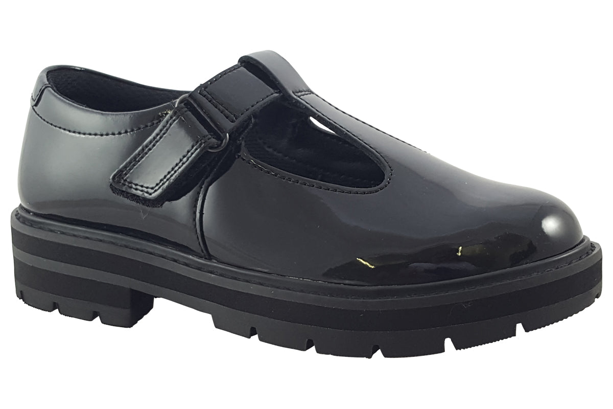 clarks-praguebrill-o-black-pat-girls-shoes-right