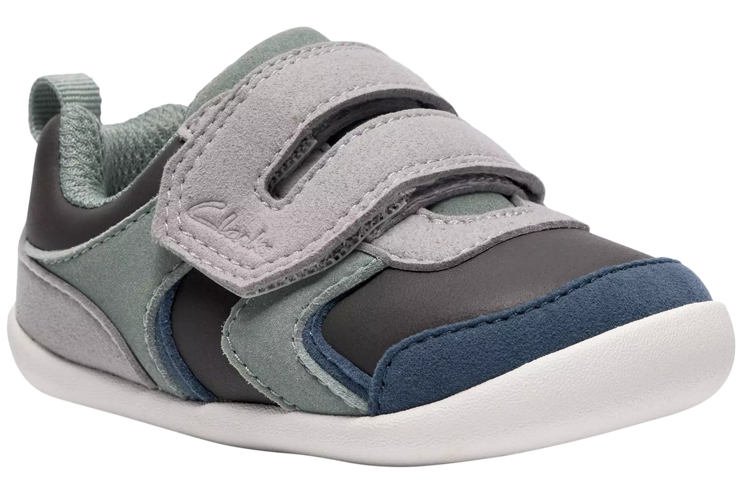 Clarks Roamer Sky T Teal Combi Girls First Shoes