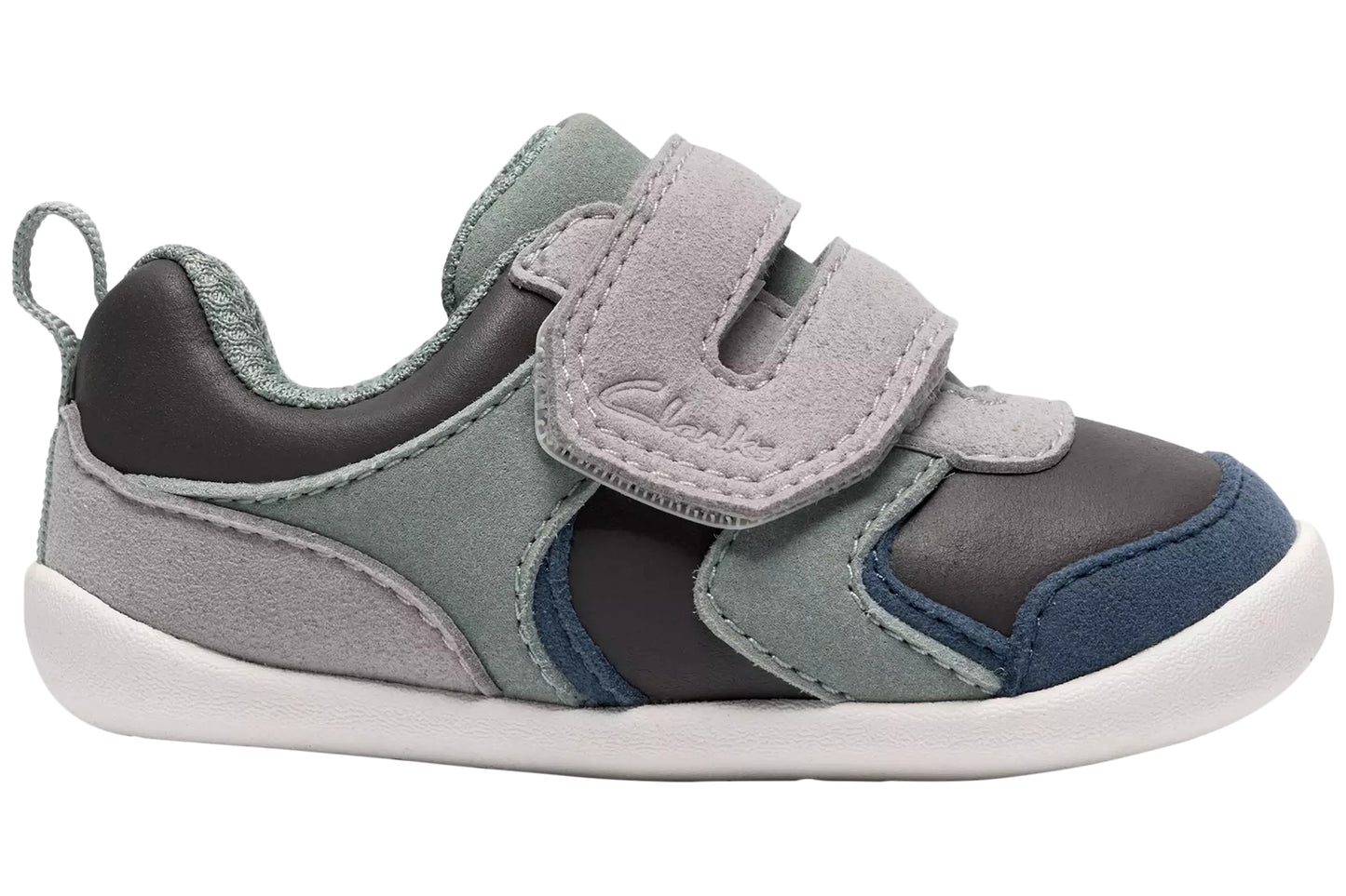 Clarks Roamer Sky T Teal Combi Girls First Shoes