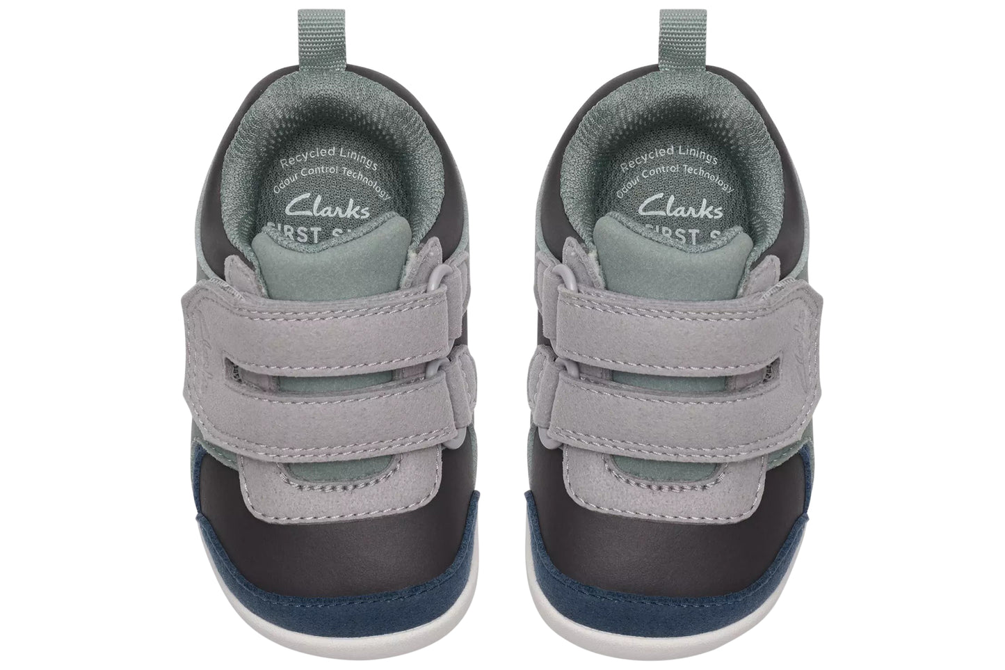 Clarks Roamer Sky T Teal Combi Girls First Shoes