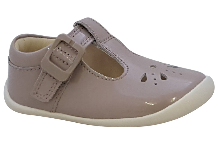 Clarks Roamer Star T Pink Patent Girls First Shoes