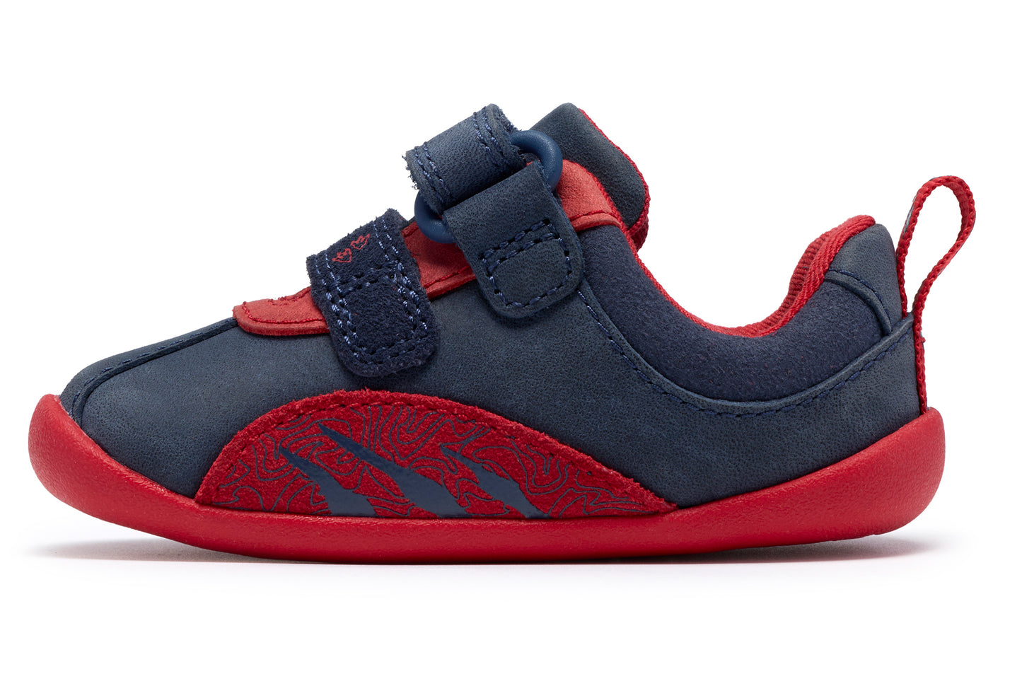 Clarks Roamer Tail T Navy Boys First Shoes