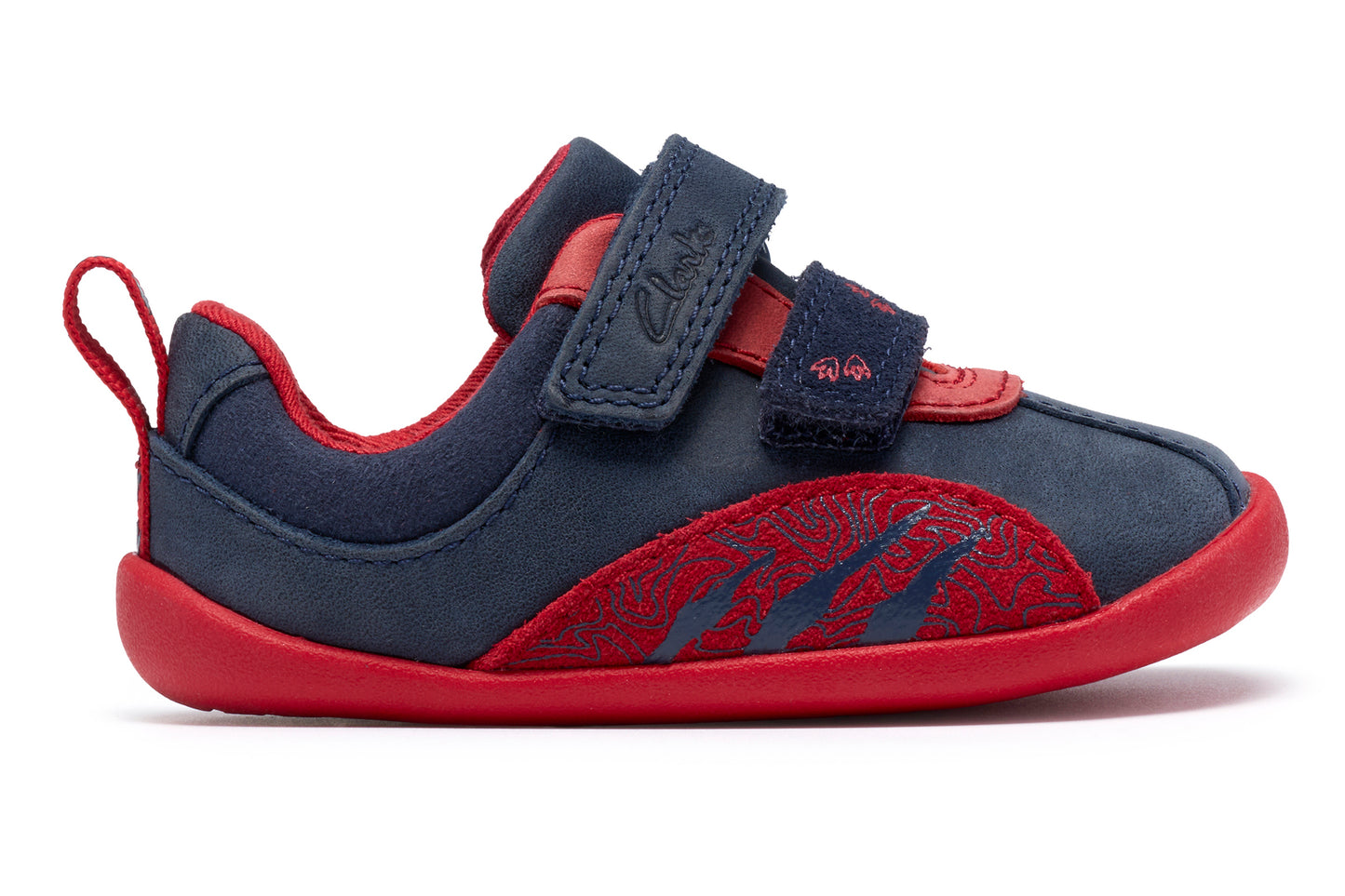 Clarks Roamer Tail T Navy Boys First Shoes