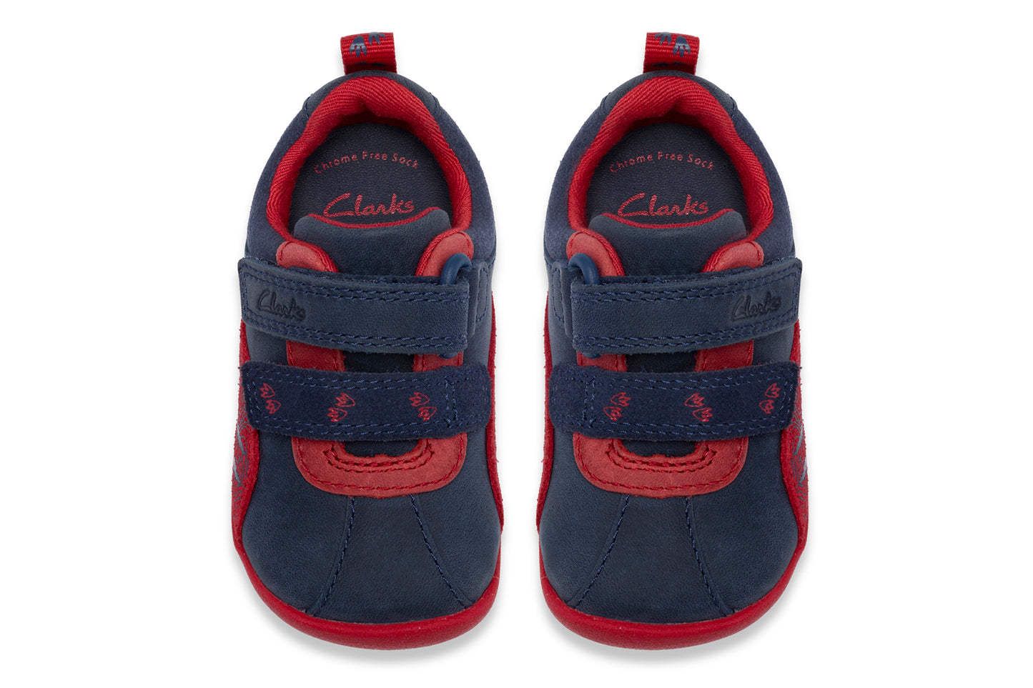Clarks Roamer Tail T Navy Boys First Shoes