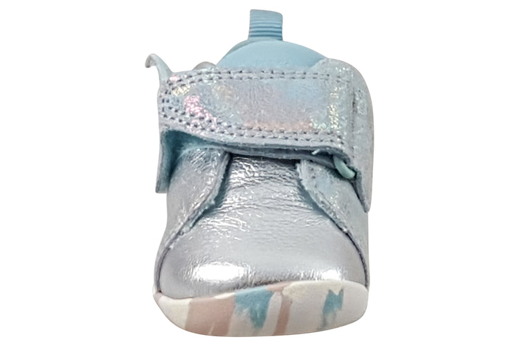 Clarks RoamerCharm T. Silver Girls First Shoes
