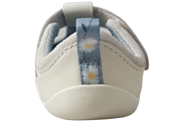 Clarks RoamerFlora T. Cotton Combi Le Girls First Shoes