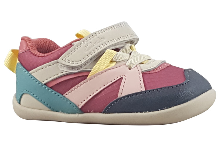 Clarks RoamerSport T. Pink Combi Girls Shoes