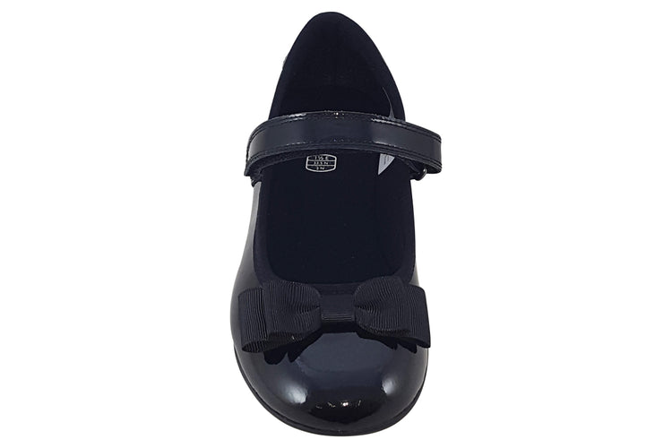 Clarks Scala Tap K Black Patent Girls School Shoes