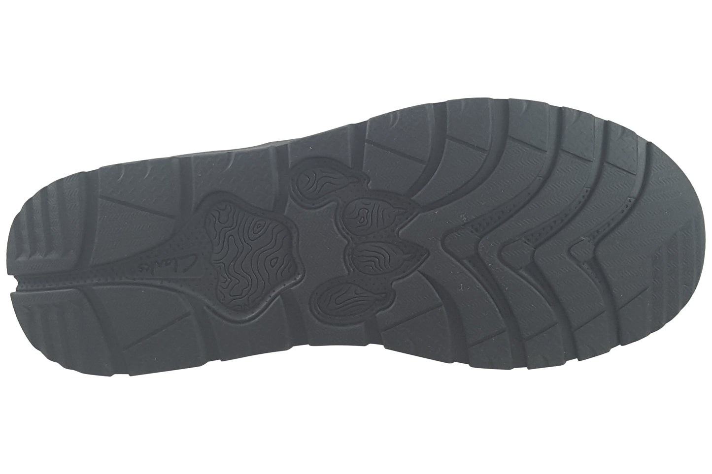 clarks selva edge y boys sports black sole