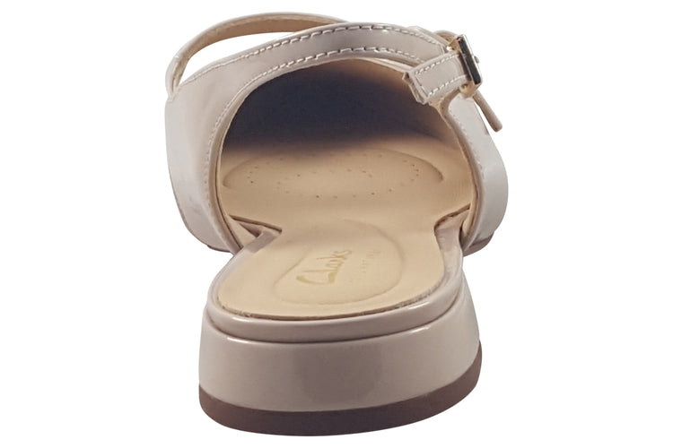 Clarks SENSA15 SHINE Sand Patent Womens Shoes