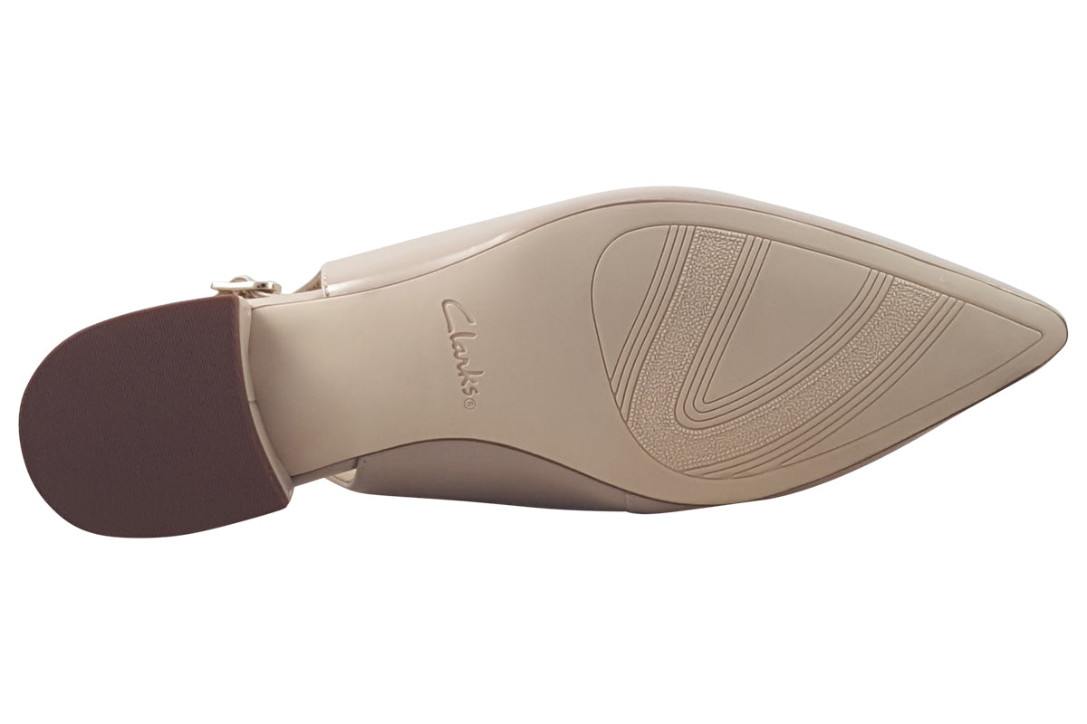 clarks-sensa15-shine-sand-patent-womens-shoes-sole