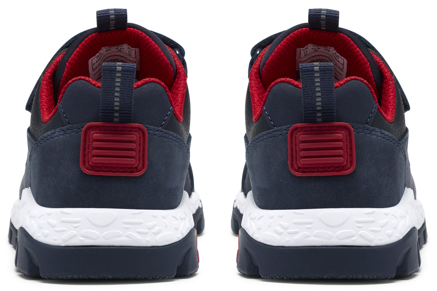 Clarks Steggy2Track K Navy/Red Boys Shoes