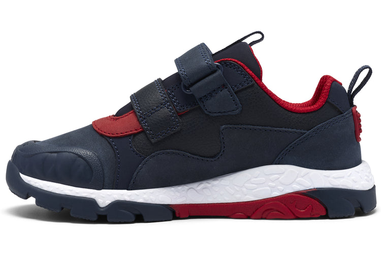 Clarks Steggy2Track K Navy/Red Boys Shoes