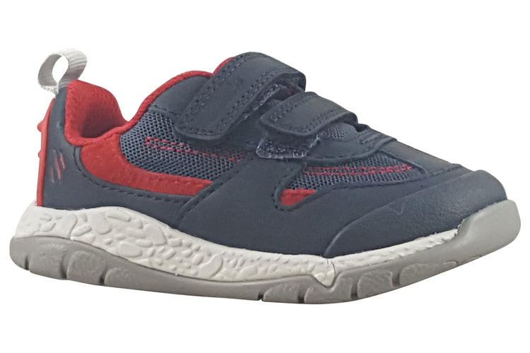 Clarks Steggy Tail T Navy Boys First Shoes