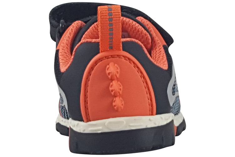Clarks Steggy2 Fly T Black/Orange Boys Sports