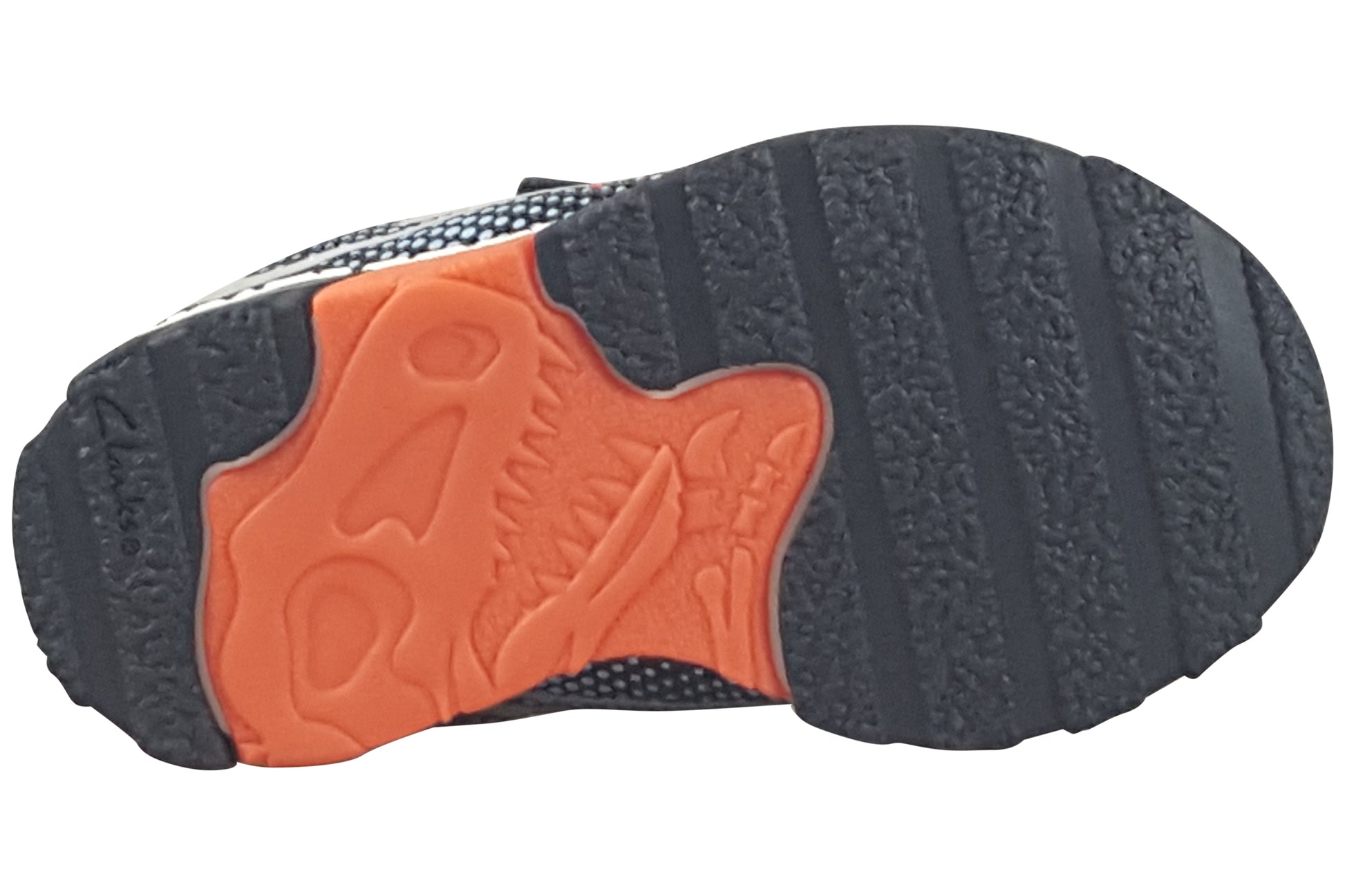 clarks-steggy2-fly-t-black-orange-boys-trainers-sole