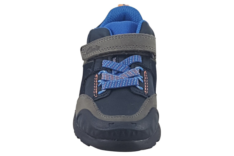 Clarks Steggy2 Glow T Navy Combi Boys Boots