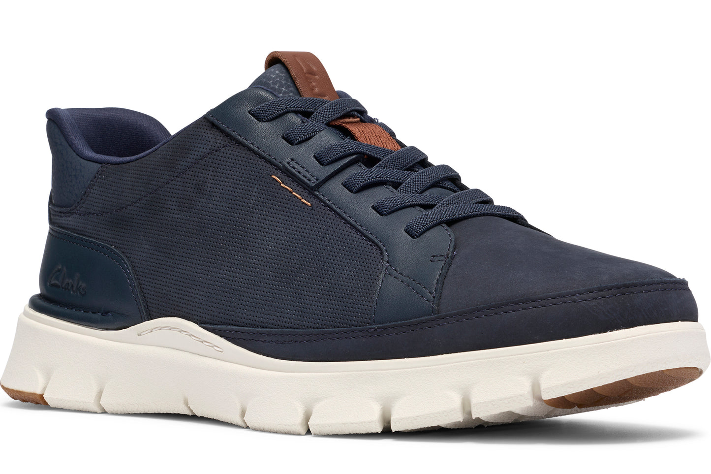 Clarks Step365 Lace  Navy Mens Shoes