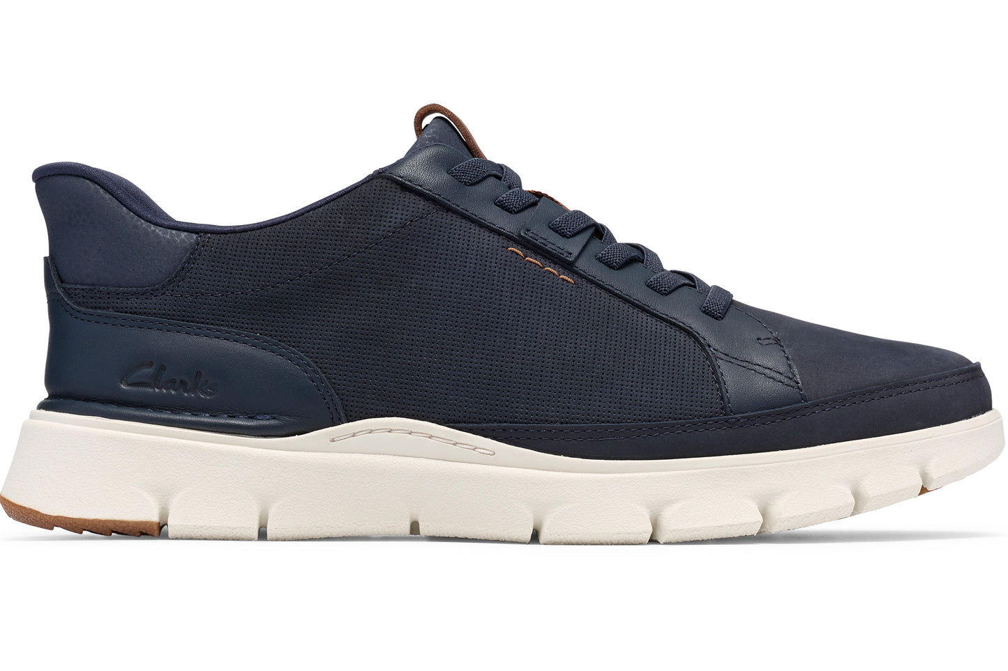 Clarks Step365 Lace  Navy Mens Shoes