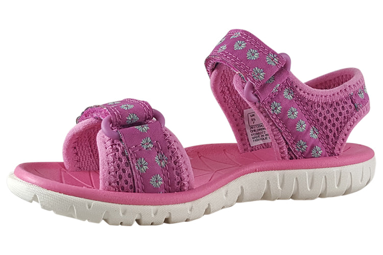 Clarks SurfingTide K.O Hot Pink Girls Sandals