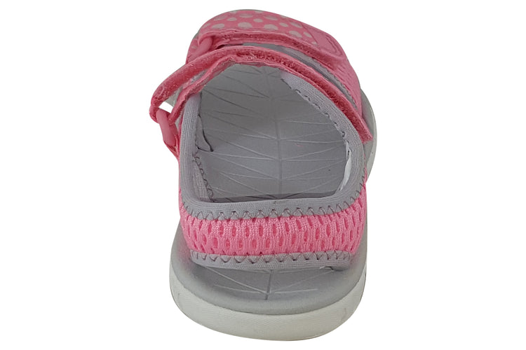 Clarks Surfing Tide T Pink Combi Girls Sandals
