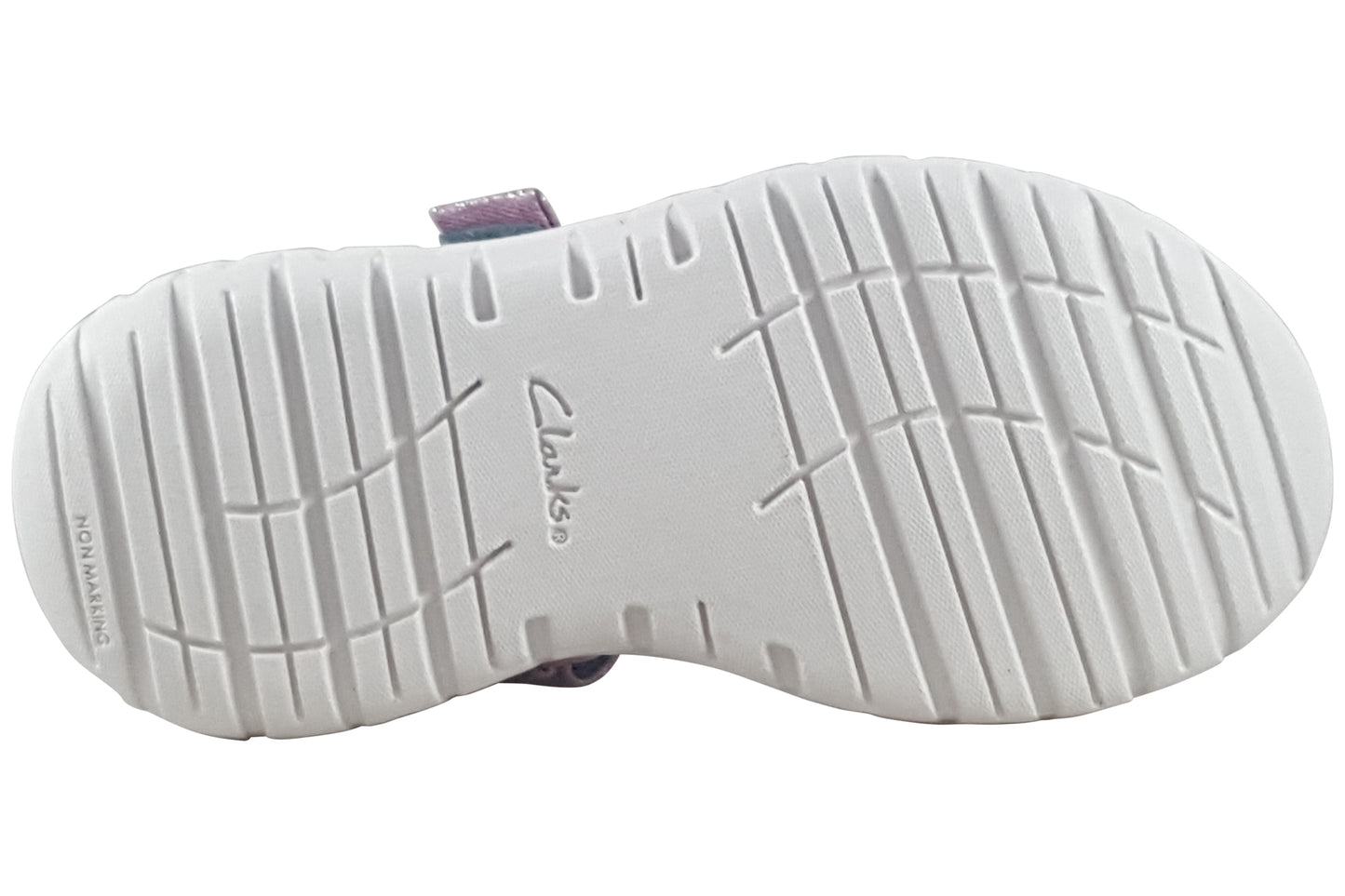 clarks surfingtide k pastel girls sandals sole