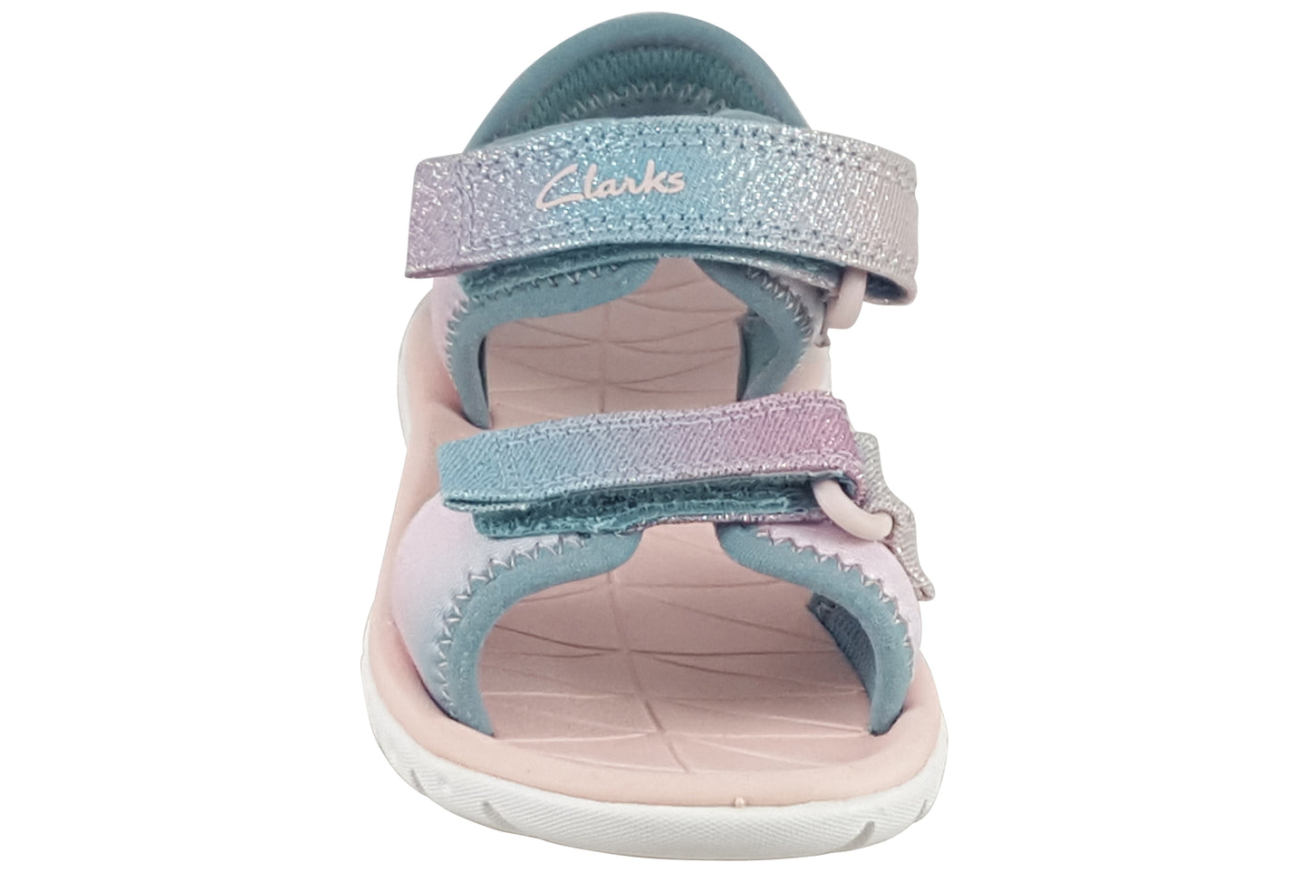 clarks surfingtide k pastel girls sandals top