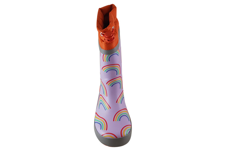 Clarks Tarri Race K Girls Wellingtons Lilac Combi