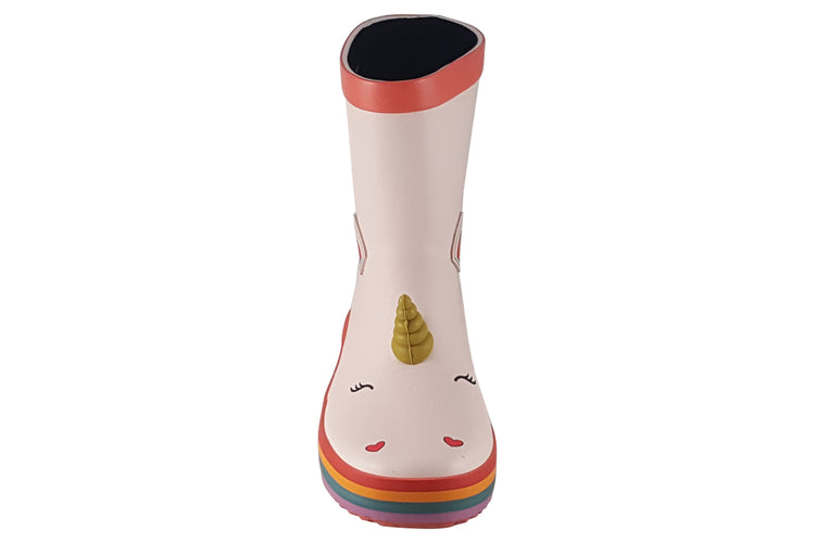 Clarks Tarri Run T. Girls Wellingtons Pink Combi