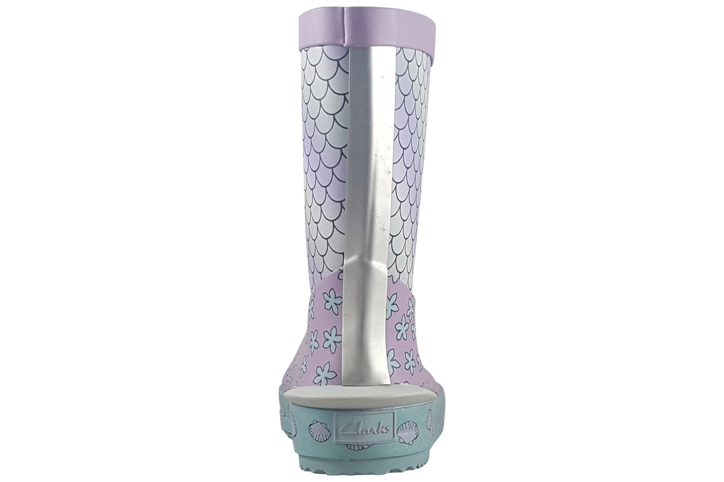 Clarks Tarri Run T. Lilac Combi Girls Wellingtons