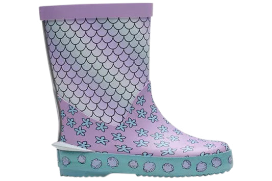 Clarks Tarri Run T. Girls Wellingtons Lilac Combi