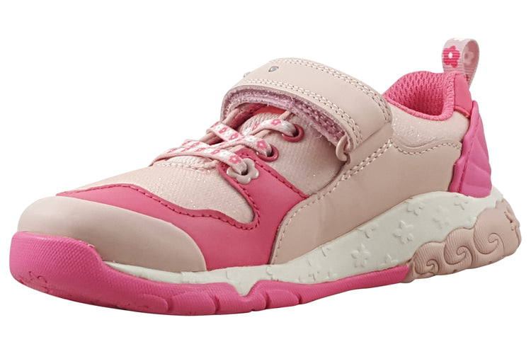 Clarks Tidal Shell K. Pink Combi Girls Sports