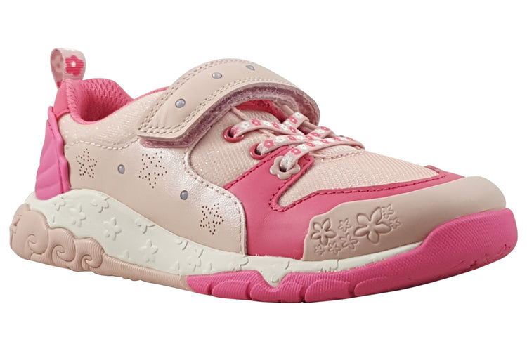 Clarks Tidal Shell K. Pink Combi Girls Sports