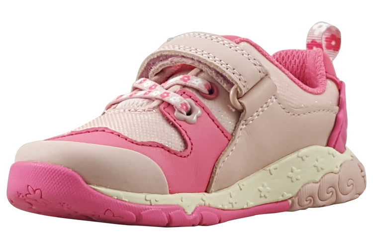 Clarks Tidal Shell T. Pink Combi Girls Sports