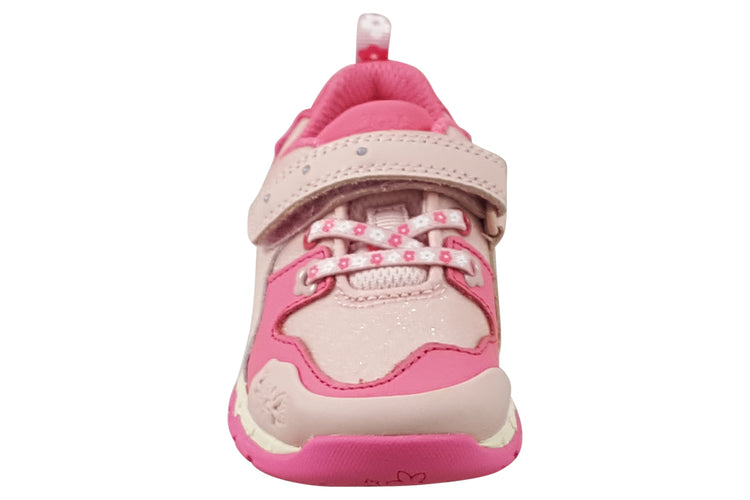 Clarks Tidal Shell T. Pink Combi Girls Sports