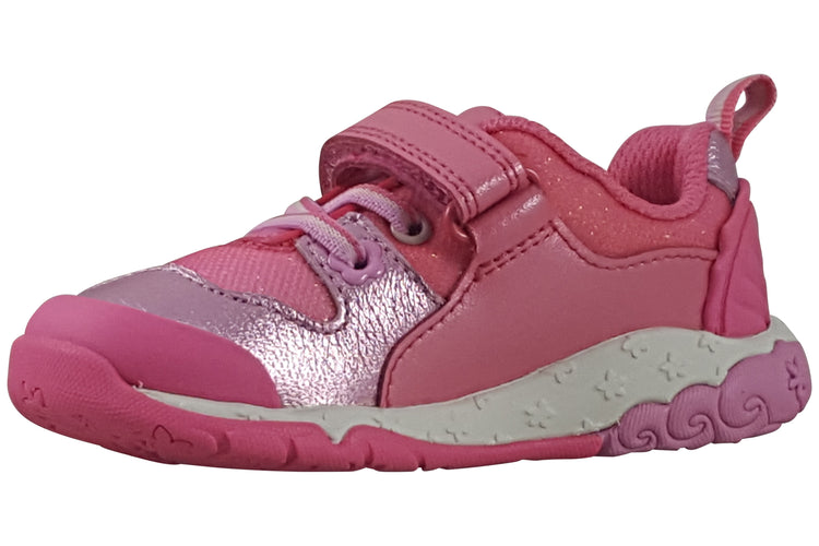 Clarks Tidal Shell T. Pink Girls Sports