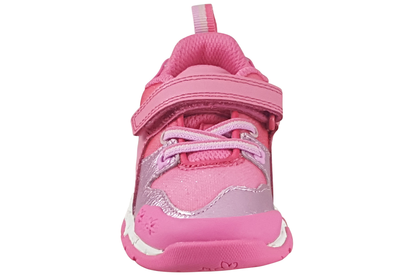 clarks tidal shell t. pink girls trainers top