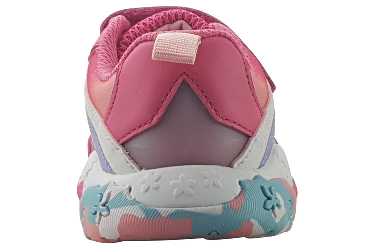 Clarks Tidal Star K. Bright Pink Com Girls Sports