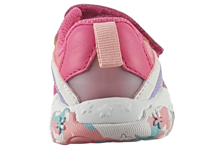 Clarks Tidal Star T. Bright Pink Com Girls Sports