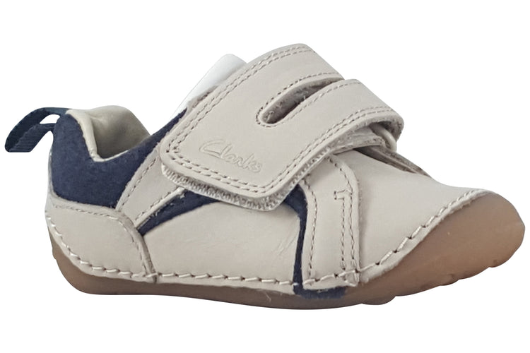 Clarks Tiny Gleam T Neutral Boys First Shoes