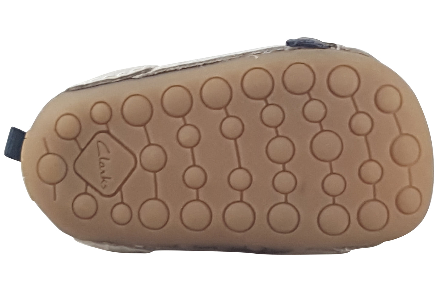 clarks tiny gleam t neutral boys trainers sole