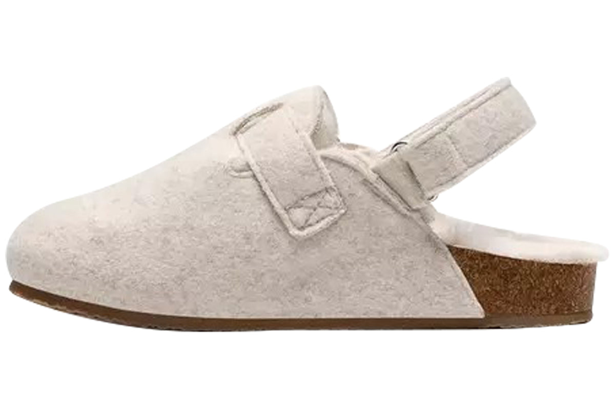 Clarks ToastieSnug K Oatmeal Girls Slippers