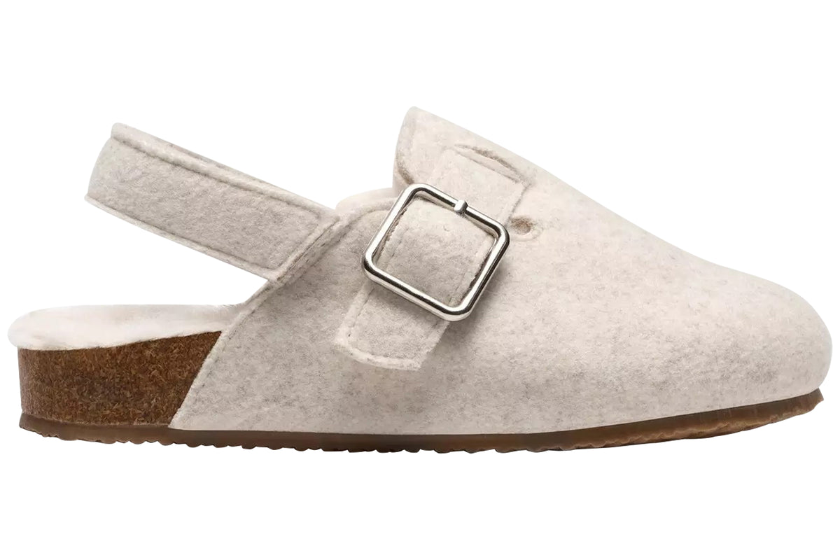 Clarks ToastieSnug K Oatmeal Girls Slippers