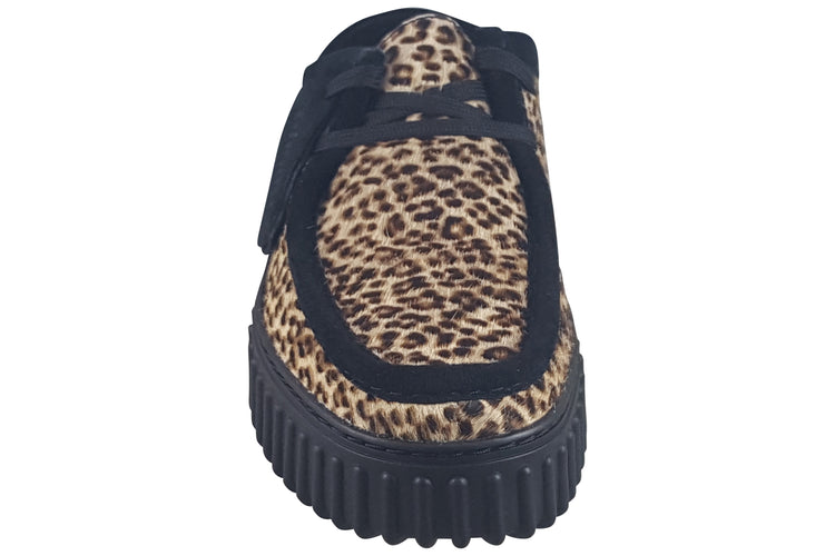 Clarks Torhill Mule Leopard Print Womens Shoes