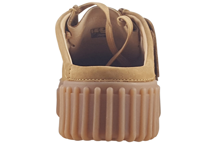 Clarks Torhill Mule Light Tan Nubuck Womens Shoes