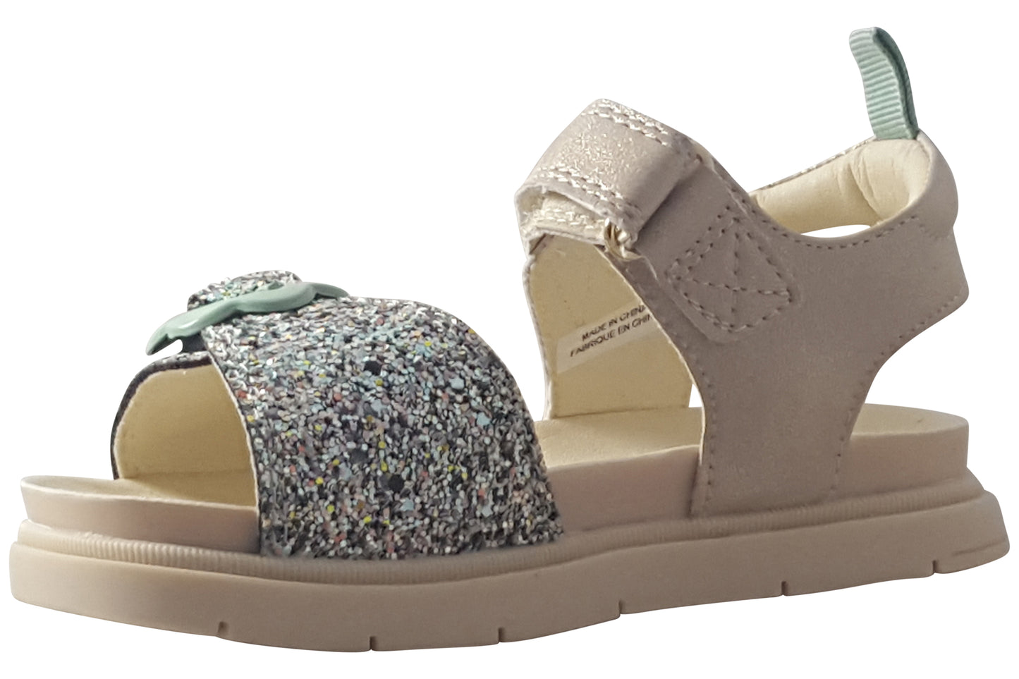 Clarks TwixieFlora K. Neutral Girls Sandals