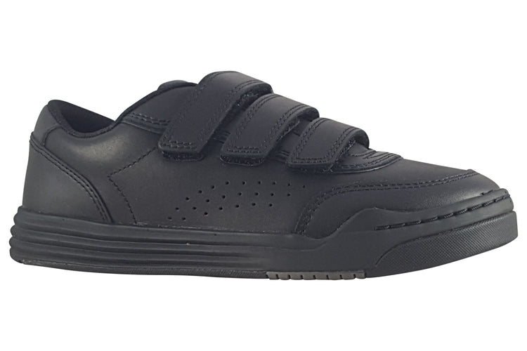 Clarks Urban Sky O Black Leather Boys School Shoes