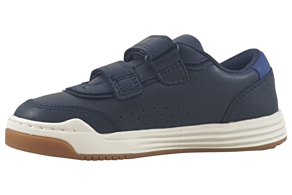 clarks urban solo k navy boys sandals left